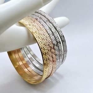 Seven set bangles stainless steel 3 colors
